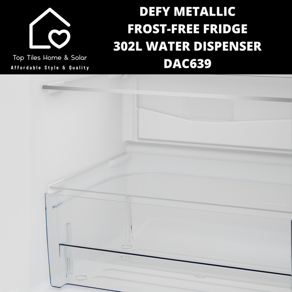 Defy Combi Frost-Free Fridge - 302L Water Dispenser DAC639