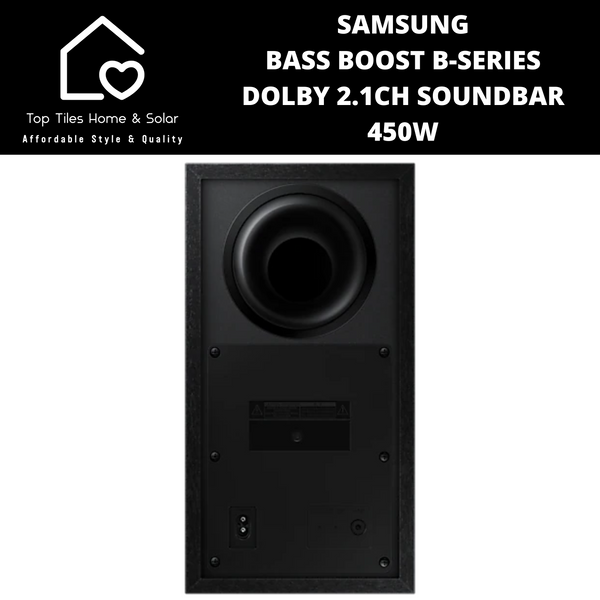 Samsung Bass Boost B-Series Dolby 2.1CH Soundbar - 450W