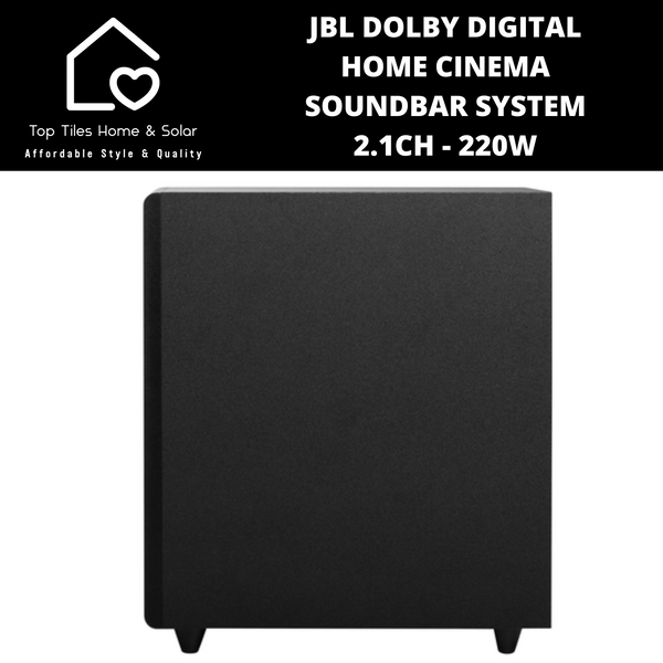 JBL Dolby Digital Home Cinema Soundbar System 2.1CH - 220W