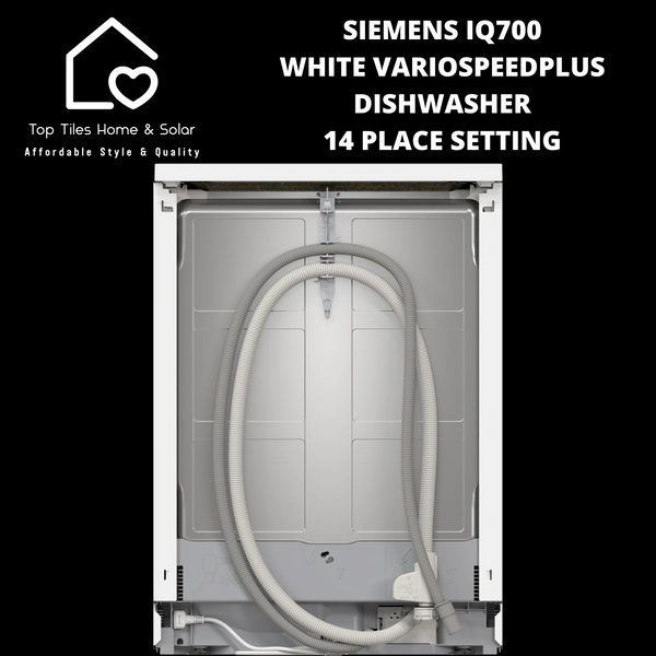 Siemens iQ700 - White VarioSpeedPlus Dishwasher - 14 Place Setting