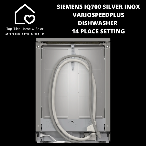 Siemens iQ700 - Silver Inox VarioSpeedPlus Dishwasher - 14 Place Setting