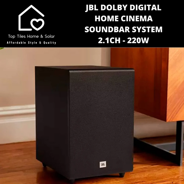 JBL Dolby Digital Home Cinema Soundbar System 2.1CH - 220W