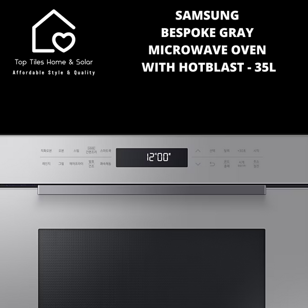 Samsung Bespoke Microwave Oven with HotBlast - 35L