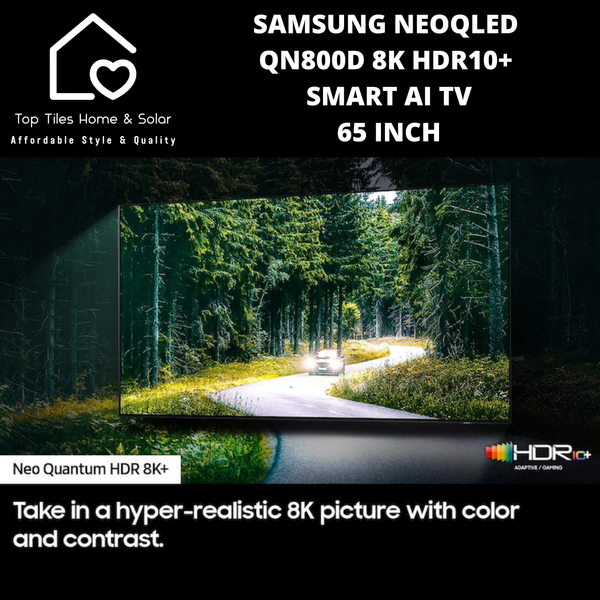 Samsung NeoQLED QN800D 8k HDR10+ Smart AI TV - 65 Inch