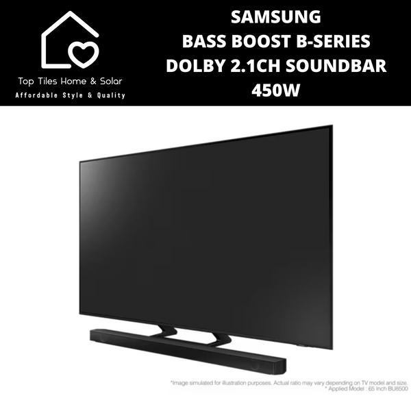 Samsung Bass Boost B-Series Dolby 2.1CH Soundbar - 450W