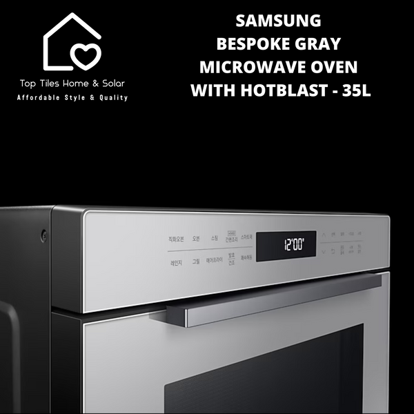 Samsung Bespoke Microwave Oven with HotBlast - 35L