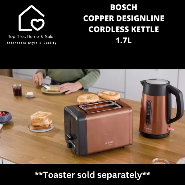 Bosch Copper DesignLine  Cordless Kettle - 1.7L