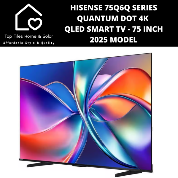Hisense 75Q6Q Series Quantum Dot 4K QLED Smart TV - 75 Inch 2025 MODEL
