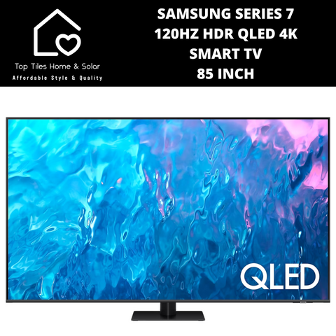 Samsung Series 7 120Hz HDR QLED 4k Smart TV 85 Inch