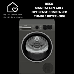 Beko Manhattan Grey OptiSense Condenser Tumble Dryer - 9kg
