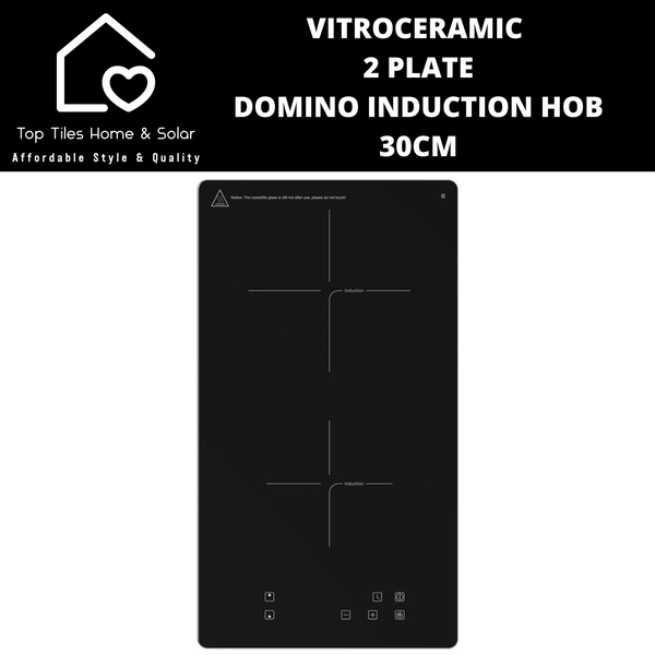 Vitroceramic 2 Plate Domino Induction Hob - 30cm