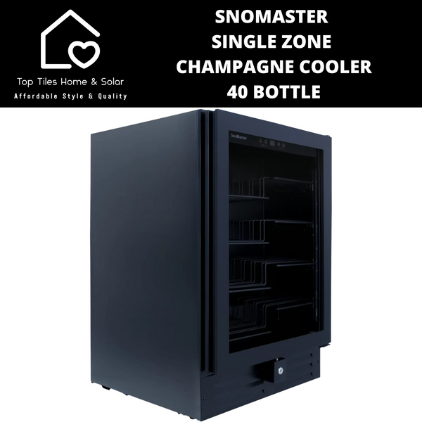 SnoMaster Single Zone Champagne Cooler - 40 Bottle