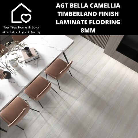 AGT Bella Camellia Timberland Finish Laminate Flooring - 8mm