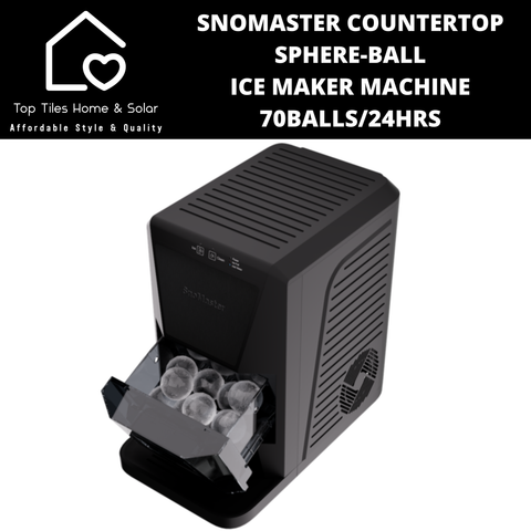Snomaster Countertop Sphere-Ball Ice Maker Machine - 70Balls/24Hrs