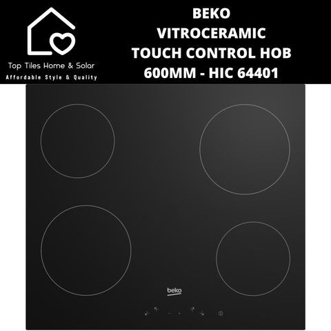 Beko Vitroceramic Hob Touch Control Hob - 600mm HIC 64401