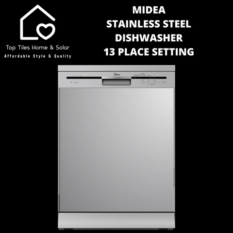 Midea Stainless Steel Dishwasher - 13 Place Setting