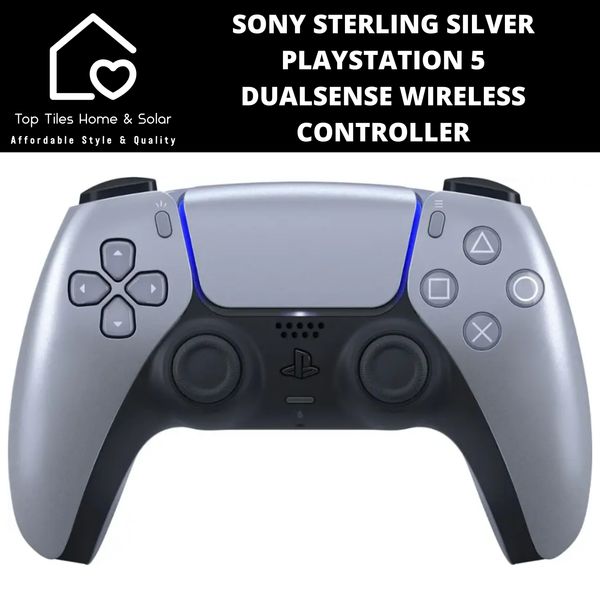 Sony Sterling Silver PlayStation 5 DualSense Wireless Controller