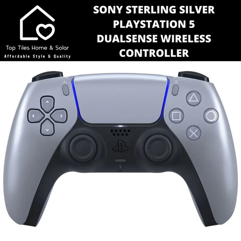 Sony Sterling Silver PlayStation 5 DualSense Wireless Controller