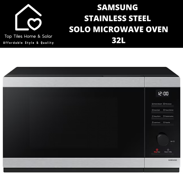 Samsung Stainless Steel Solo Microwave Oven - 32L