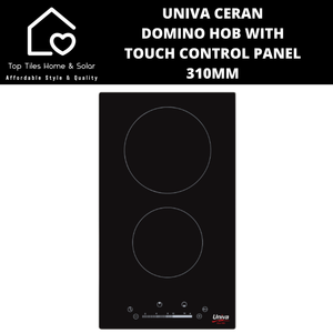 Univa Ceran Domino Hob with Touch Control Panel - 310mm