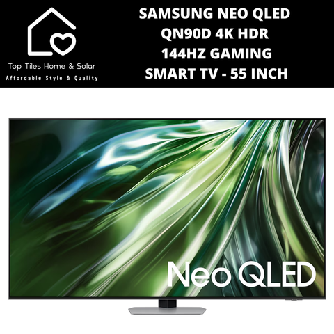 Samsung Neo QLED QN90D 4k HDR 144Hz Gaming Smart TV - 55 Inch