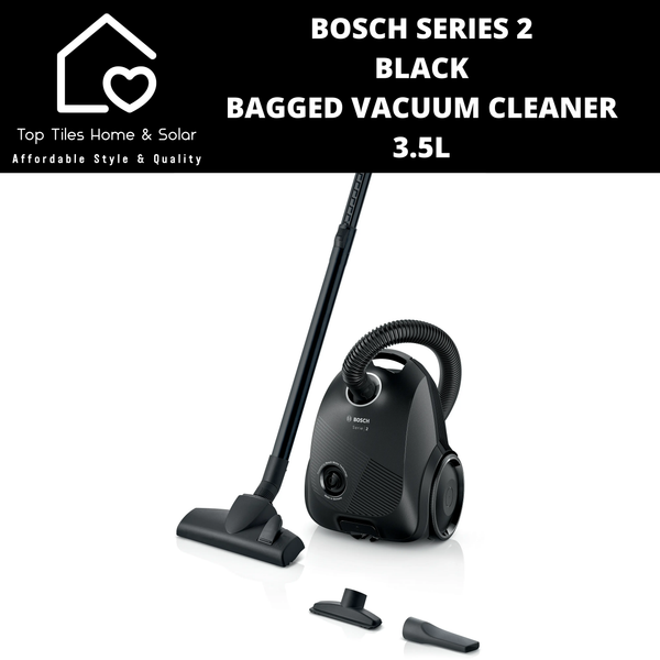 Bosch Series 2 - Black Bagged Vacuum Cleaner - 3.5L