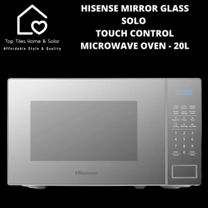 Hisense Mirror Glass Solo Touch Control Microwave Oven - 20L