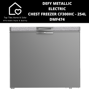 Defy Metallic Electric Chest Freezer - 254L DMF474