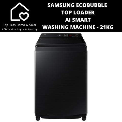 Samsung EcoBubble Top Loader Ai Smart Washing Machine - 21kg