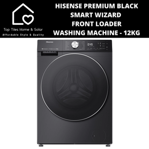 Hisense Premium Black Smart Front Loader Washing Machine - 12kg