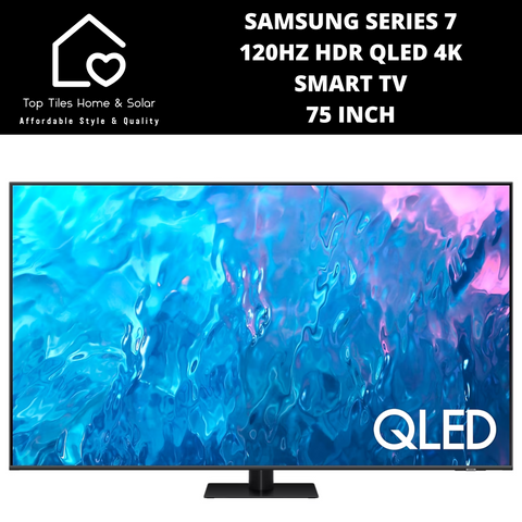 Samsung Series 7 120Hz HDR QLED 4k Smart TV 75 Inch