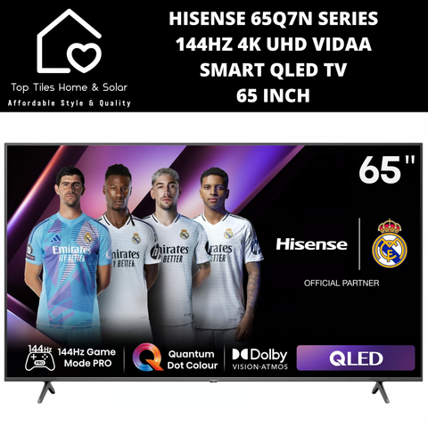 Hisense 65Q7N SERIES 144Hz 4K UHD Vidaa Smart QLED TV - 65 Inch