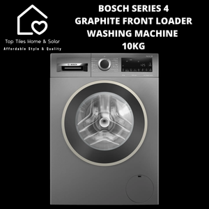 Bosch Series 4 - Graphite Front Loader Washing Machine - 10kg