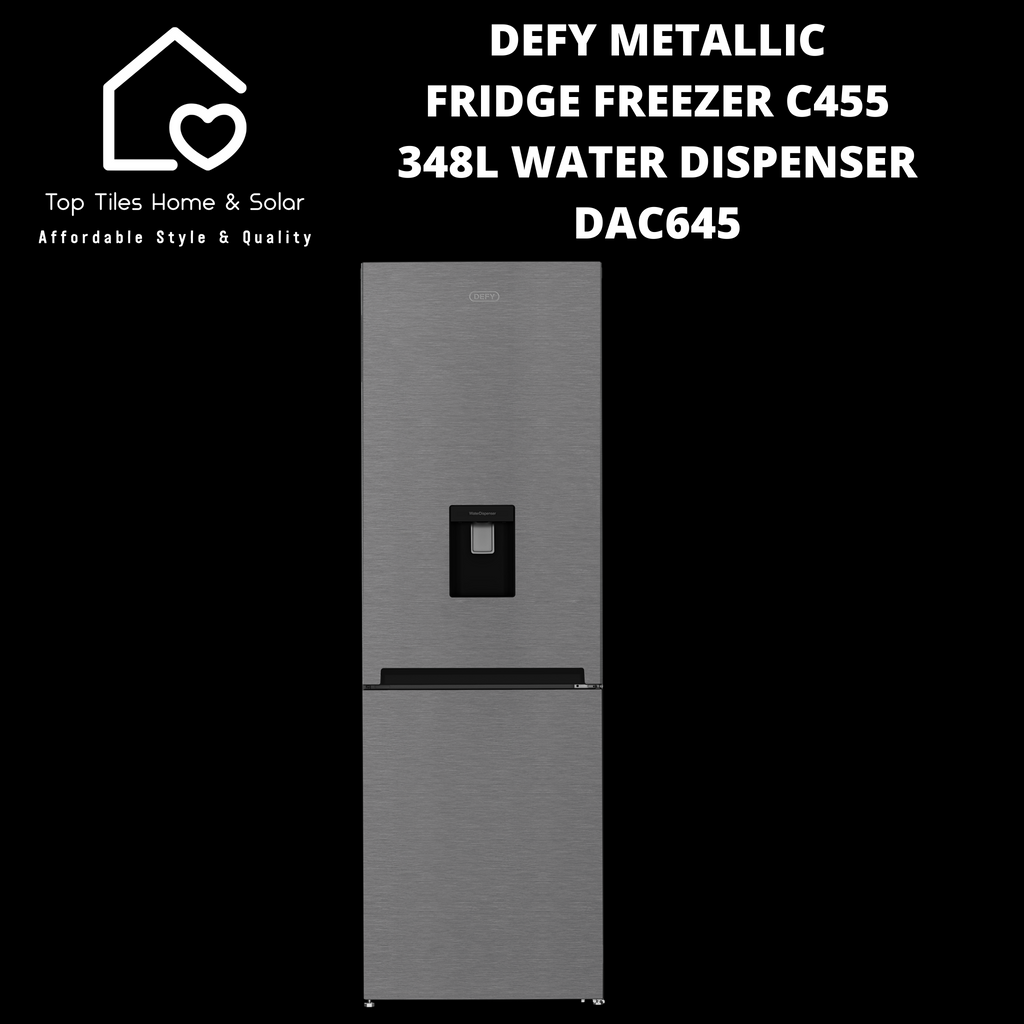 Defy Combi Fridge Freezer C455 - 348L Water Dispenser DAC645 – Top Defy Combi Fridge Freezer C455 - 348L Water Dispenser DAC645 – Top