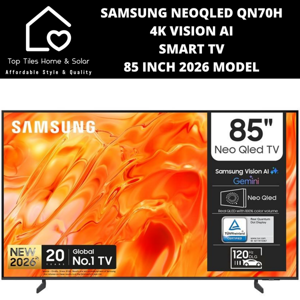 Samsung NeoQLED QN70H 4K Samsung Vision AI Smart TV - 85 Inch 2026 Model