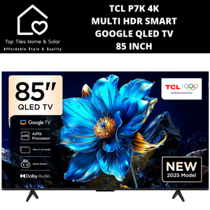 TCL P7K 4K Multi HDR Smart Google QLED TV - 85 Inch