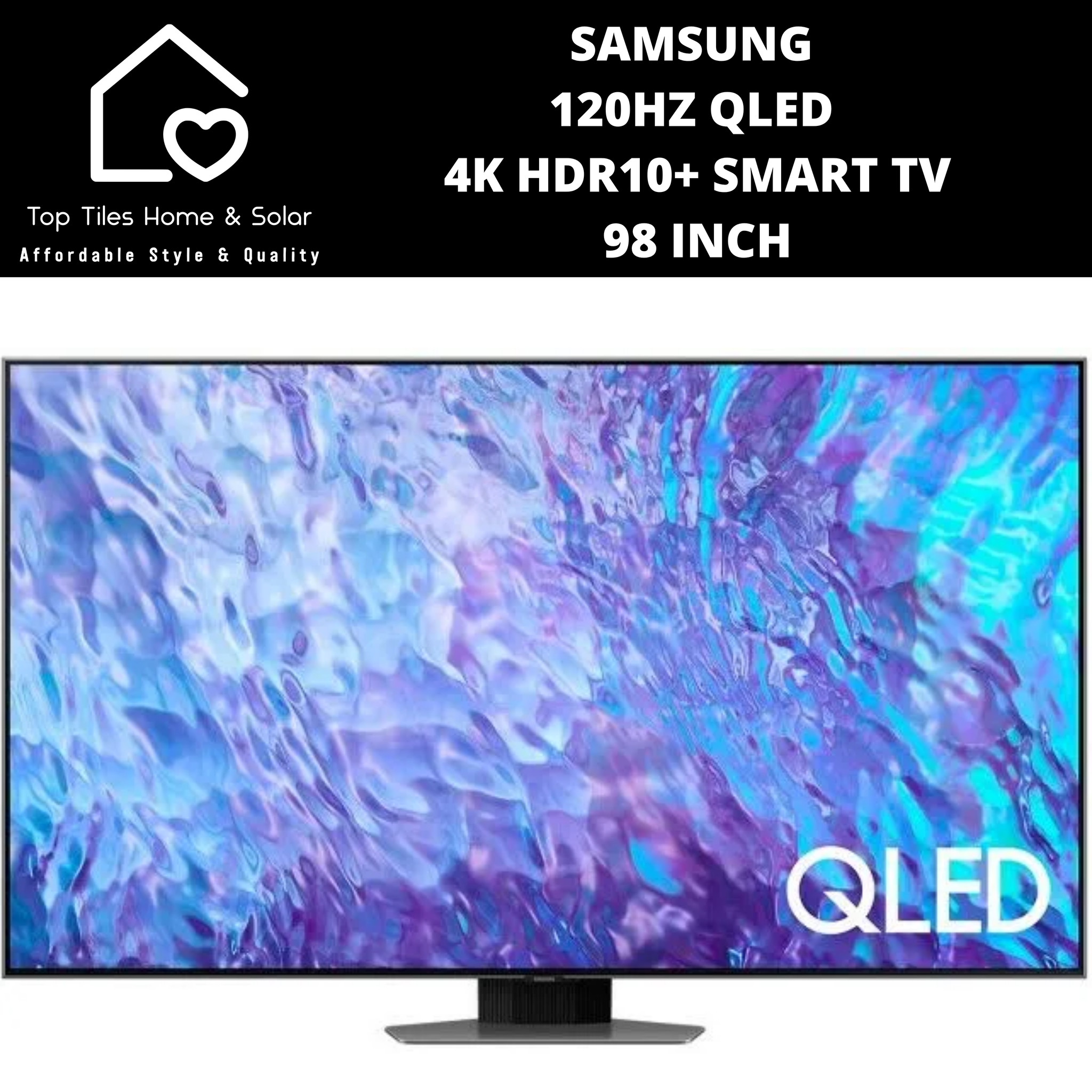 Samsung 120Hz QLED 4K HDR10+ Smart TV - 98 Inch