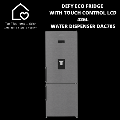 Defy Eco Fridge with Touch Control LCD - 426L Water Dispenser DAC705