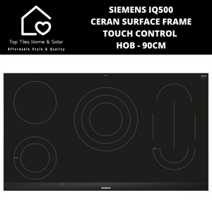 Siemens iQ500 - Ceran Surface Frame Touch Control Hob - 90cm