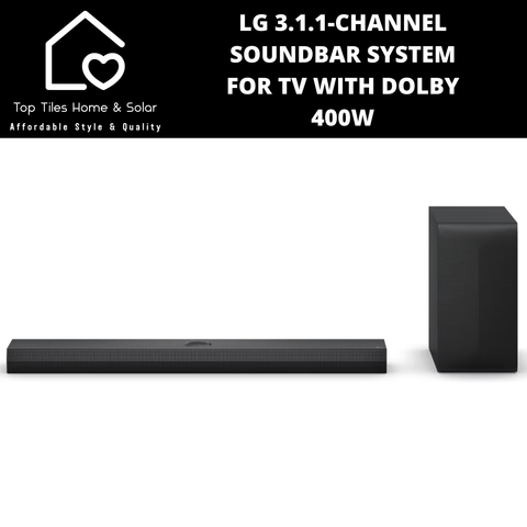 LG 3.1.1-Channel Soundbar System For TV with Dolby- 400W
