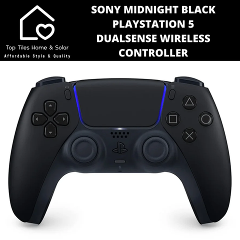 Sony Midnight Black PlayStation 5 DualSense Wireless Controller