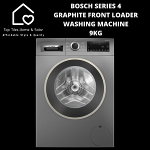 Bosch Series 4 - Graphite Front Loader Washing Machine - 9kg