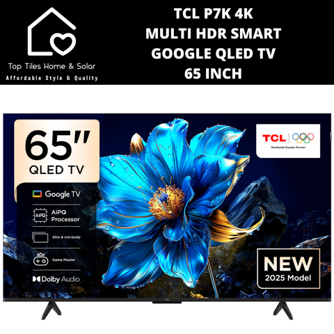TCL P7K 4K Multi HDR Smart Google QLED TV - 65 Inch