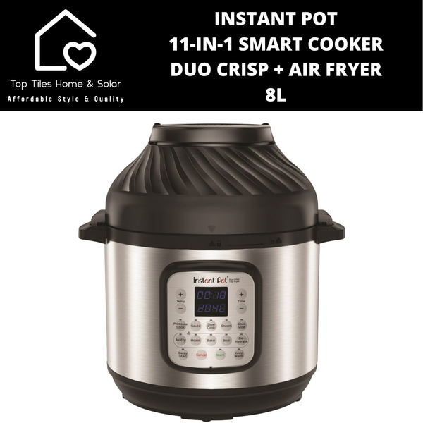 Instant Pot 11-in-1 Smart Cooker Duo Crisp + Air Fryer - 8L