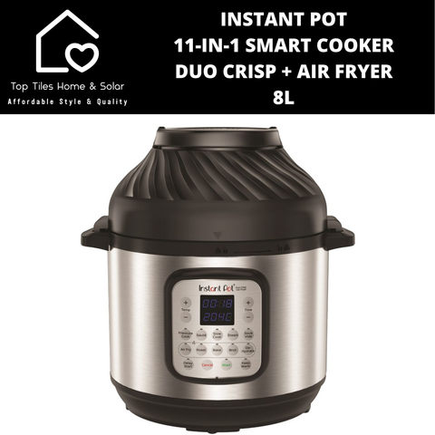 Instant Pot 11-in-1 Smart Cooker Duo Crisp + Air Fryer - 8L