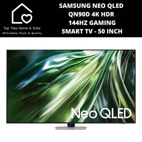 Samsung Neo QLED QN90D 4k HDR 144Hz Gaming Smart TV - 50 Inch