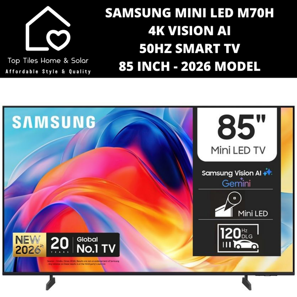 Samsung Mini LED M70H 4K Vision AI 50Hz Smart TV - 85 Inch 2026 MODEL