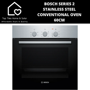 Bosch Series 2 - Stainless Steel Conventional Oven - 60cm