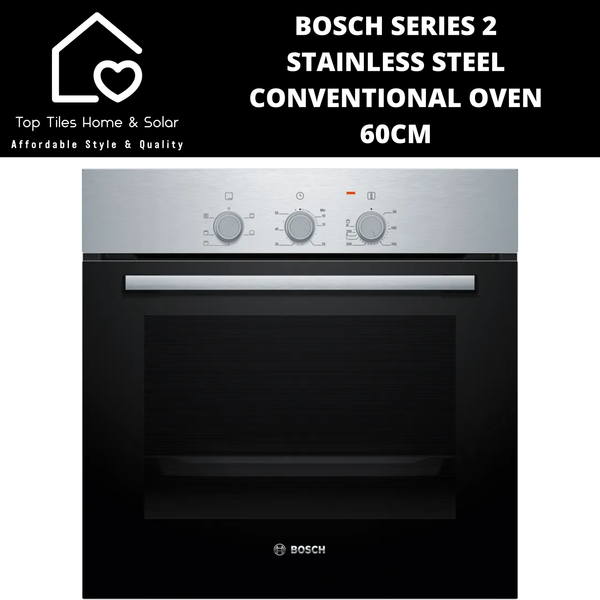 Bosch Series 2 - Stainless Steel Conventional Oven - 60cm