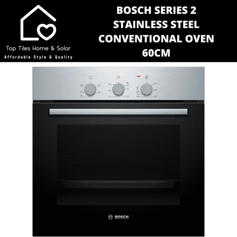 Bosch Series 2 - Stainless Steel Conventional Oven - 60cm